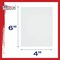 US Art Supply 4 X 6 inch Professional Artist Quality Acid Free Canvas Panel Boards for Painting 24-Pack (1 Full Case of 24 Single Canvas Board Panels)